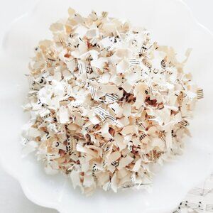 Vintage Sheet Music Confetti | Wedding Exit Toss | 4 Cups